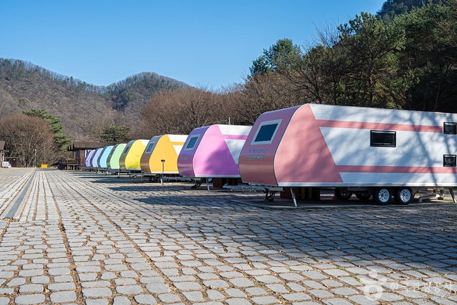 산장관광지
