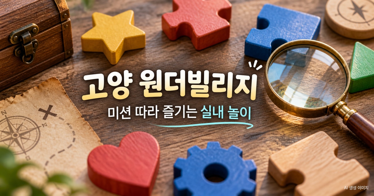 스타필드 고양 원더빌리지 방문 안내 여행 안내 AI 생성 이미지