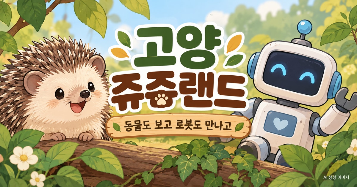 고양 쥬쥬랜드 동물원·로봇박물관 관람 순서와 운영 안내 여행 안내 AI 생성 이미지